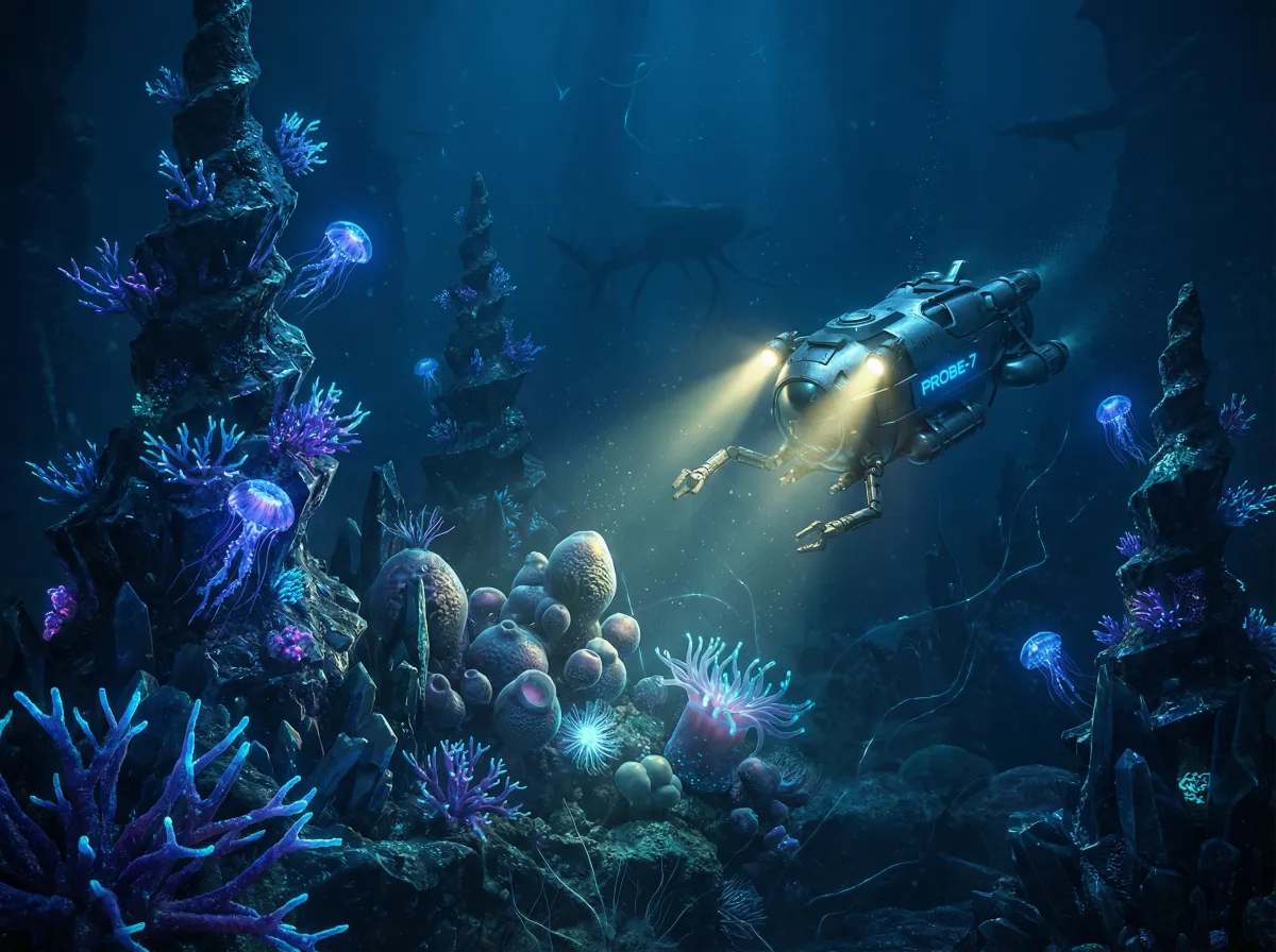 深海海沟探测器搜索 - 江南百景图